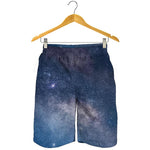 Dark Nebula Universe Galaxy Space Print Men's Shorts