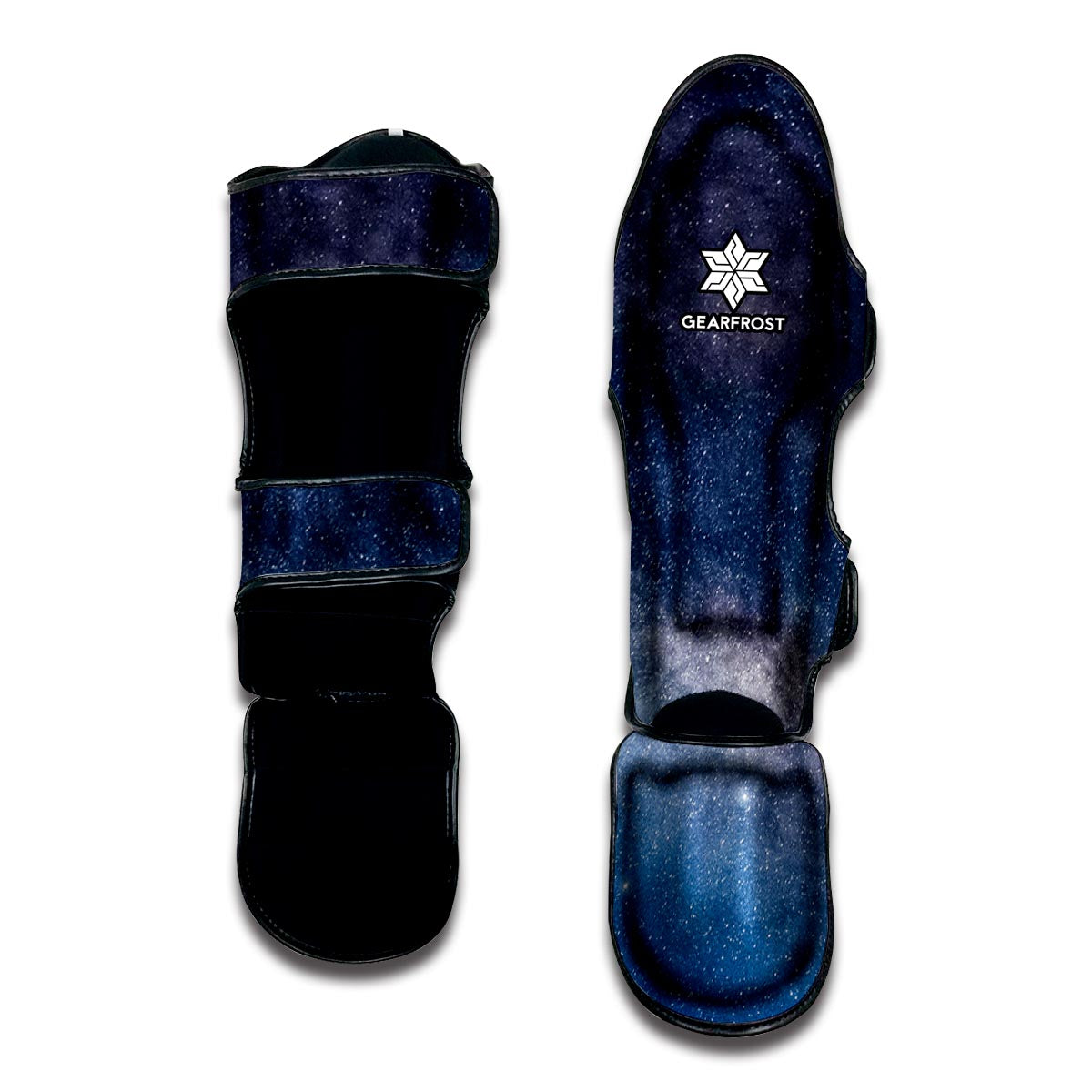 Dark Nebula Universe Galaxy Space Print Muay Thai Shin Guard