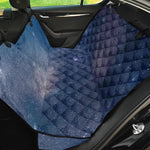 Dark Nebula Universe Galaxy Space Print Pet Car Back Seat Cover