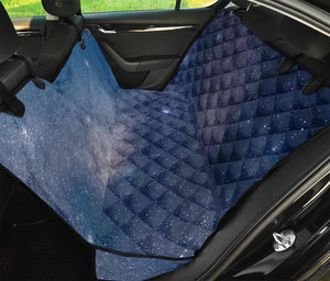 Dark Nebula Universe Galaxy Space Print Pet Car Back Seat Cover