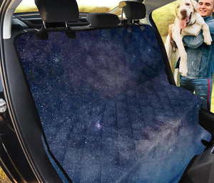 Dark Nebula Universe Galaxy Space Print Pet Car Back Seat Cover