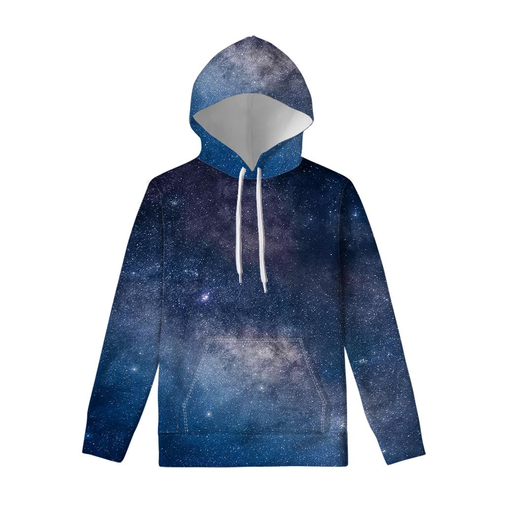Dark Nebula Universe Galaxy Space Print Pullover Hoodie