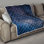 Dark Nebula Universe Galaxy Space Print Quilt