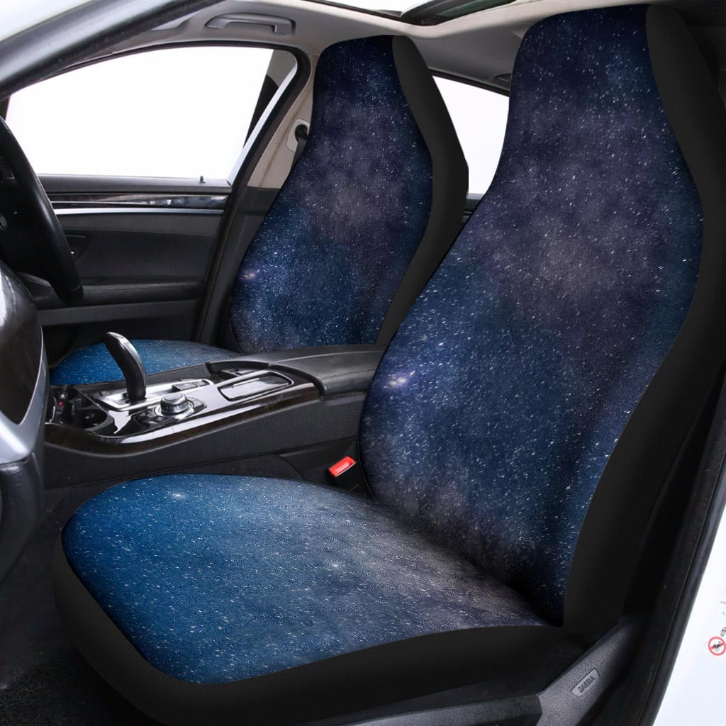 Dark Nebula Universe Galaxy Space Print Universal Fit Car Seat Covers