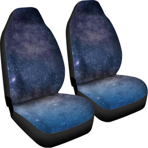 Dark Nebula Universe Galaxy Space Print Universal Fit Car Seat Covers