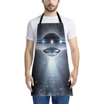 Dark Night UFO Print Apron