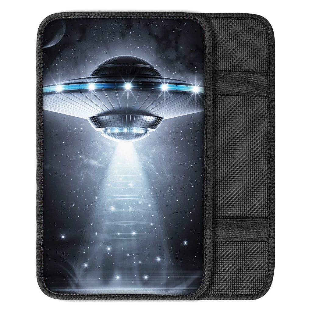 Dark Night UFO Print Car Center Console Cover