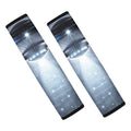 Dark Night UFO Print Car Seat Belt Covers