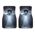 Dark Night UFO Print Front Car Floor Mats