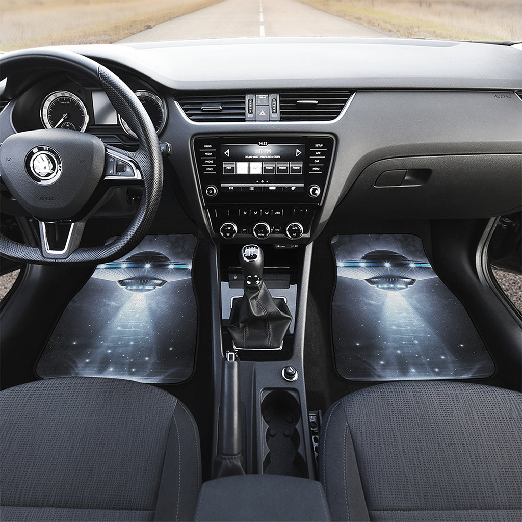 Dark Night UFO Print Front Car Floor Mats