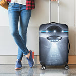 Dark Night UFO Print Luggage Cover
