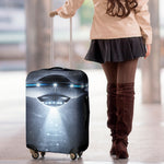 Dark Night UFO Print Luggage Cover