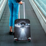 Dark Night UFO Print Luggage Cover