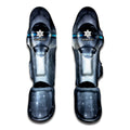 Dark Night UFO Print Muay Thai Shin Guards