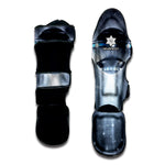 Dark Night UFO Print Muay Thai Shin Guard