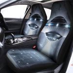 Dark Night UFO Print Universal Fit Car Seat Covers