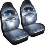 Dark Night UFO Print Universal Fit Car Seat Covers