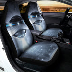 Dark Night UFO Print Universal Fit Car Seat Covers