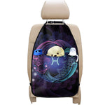 Dark Pisces Zodiac Sign Print Car Seat Organizers