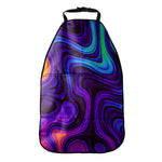 Dark Psychedelic Trippy Print Car Seat Organizers