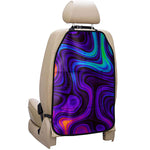 Dark Psychedelic Trippy Print Car Seat Organizers