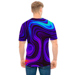 Dark Psychedelic Trippy Print Men's T-Shirt