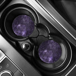 Dark Purple Cosmos Galaxy Space Print Car Coasters