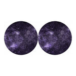 Dark Purple Cosmos Galaxy Space Print Car Coasters