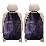 Dark Purple Cosmos Galaxy Space Print Car Seat Organizers