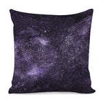 Dark Purple Cosmos Galaxy Space Print Pillow Cover