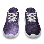 Dark Purple Cosmos Galaxy Space Print Sport Shoes GearFrost