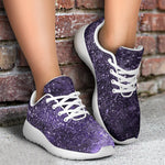 Dark Purple Cosmos Galaxy Space Print Sport Shoes GearFrost