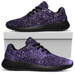 Dark Purple Cosmos Galaxy Space Print Sport Shoes GearFrost