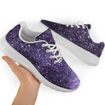 Dark Purple Cosmos Galaxy Space Print Sport Shoes GearFrost