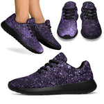 Dark Purple Cosmos Galaxy Space Print Sport Shoes GearFrost