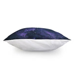 Dark Purple Galaxy Outer Space Print Pillow Cover