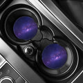 Dark Purple Milky Way Galaxy Space Print Car Coasters