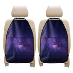 Dark Purple Milky Way Galaxy Space Print Car Seat Organizers