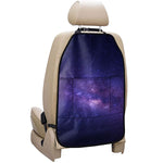 Dark Purple Milky Way Galaxy Space Print Car Seat Organizers