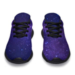 Dark Purple Milky Way Galaxy Space Print Sport Shoes GearFrost