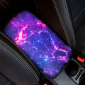 Dark Purple Universe Galaxy Space Print Car Center Console Cover