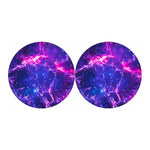 Dark Purple Universe Galaxy Space Print Car Coasters