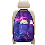 Dark Purple Universe Galaxy Space Print Car Seat Organizers