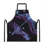 Dark Sagittarius Zodiac Sign Print Apron