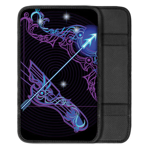 Dark Sagittarius Zodiac Sign Print Car Center Console Cover