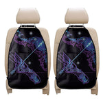 Dark Sagittarius Zodiac Sign Print Car Seat Organizers