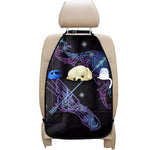Dark Sagittarius Zodiac Sign Print Car Seat Organizers