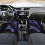 Dark Sagittarius Zodiac Sign Print Front Car Floor Mats