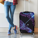 Dark Sagittarius Zodiac Sign Print Luggage Cover