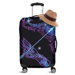 Dark Sagittarius Zodiac Sign Print Luggage Cover